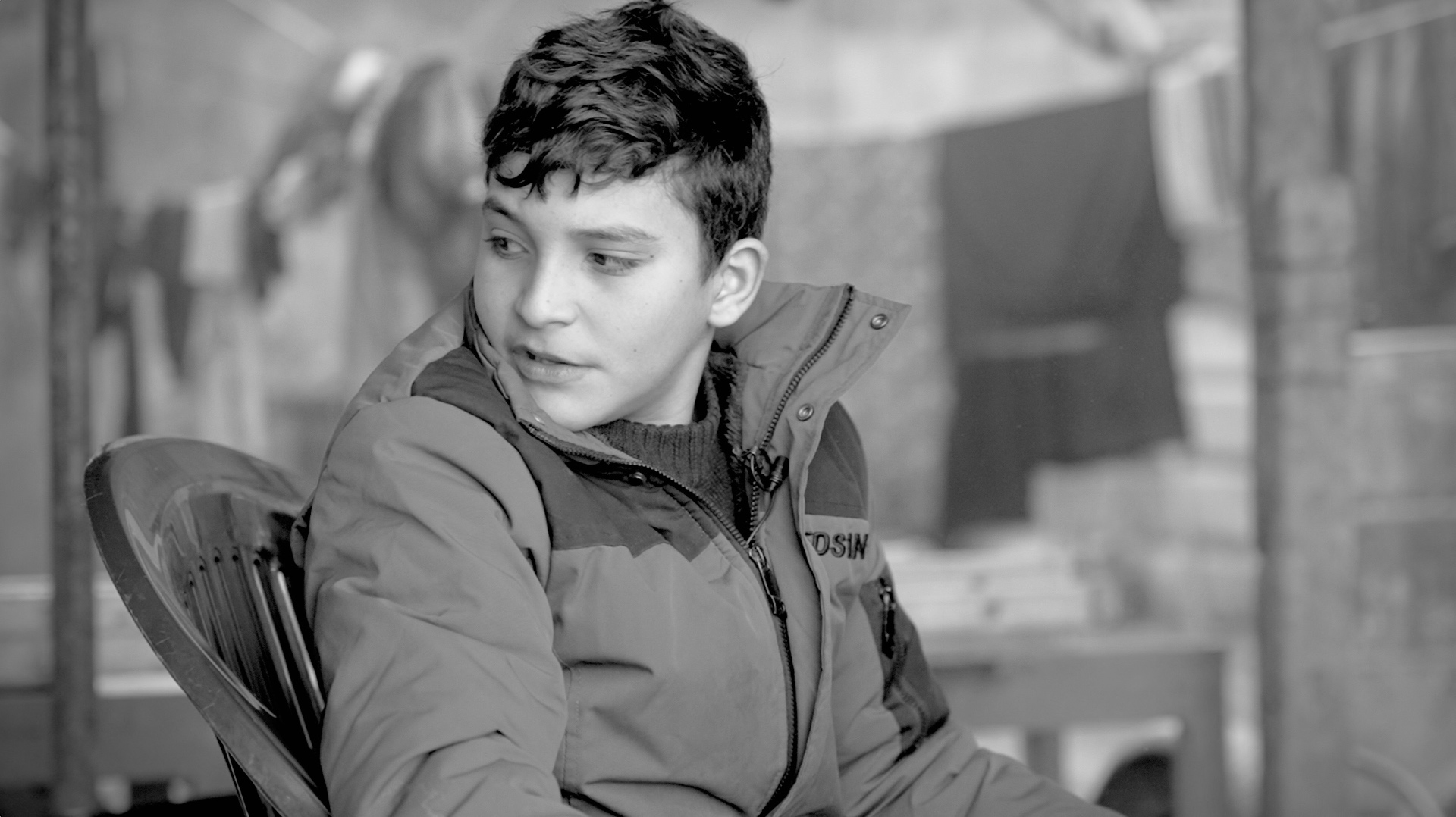 Portrait of a young boy